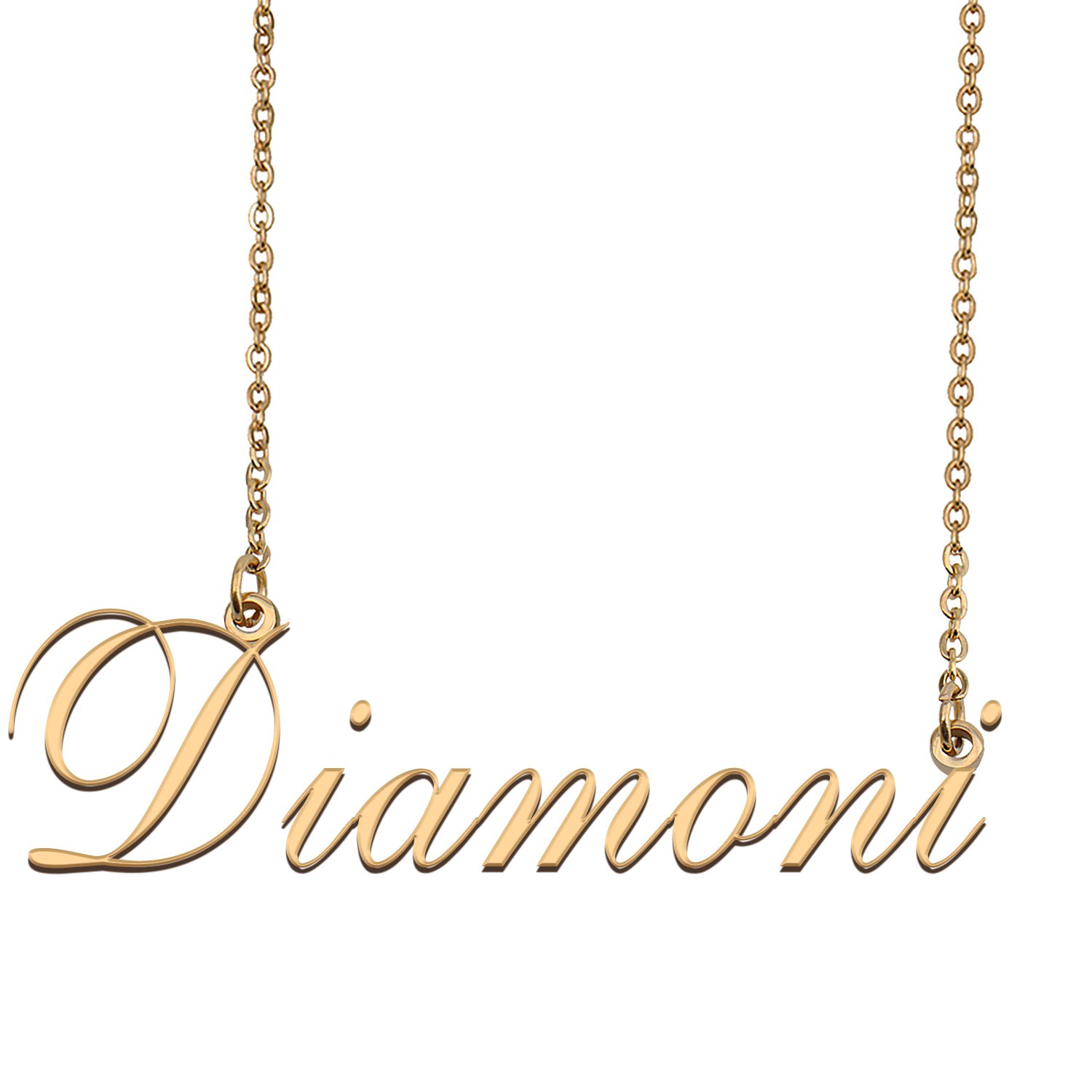 Personalized Any Name Necklace Charm Jewelry for Mother New Mom Diamoni