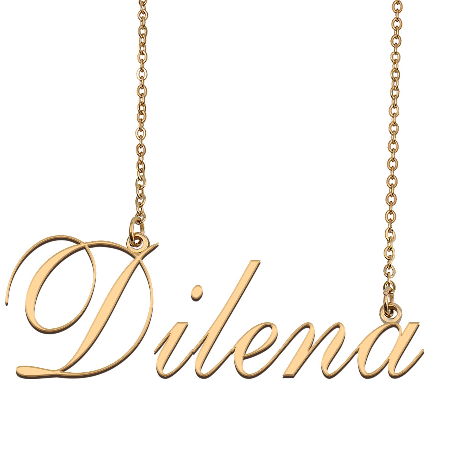 Personalized Any Name Necklace Charm Jewelry for Mother New Mom Dilena