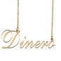 Custom Unique Charm Name Necklace Best Bridesmaid Jewelry Gifts for Her Dinero