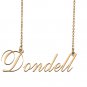 Custom Unique Charm Name Necklace Best Bridesmaid Jewelry Gifts for Her Dondell