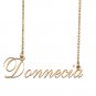 Custom Unique Charm Name Necklace Best Bridesmaid Jewelry Gifts for Her Donnecia