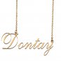 Custom Unique Charm Name Necklace Best Bridesmaid Jewelry Gifts for Her Dontay