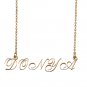 Custom Unique Charm Name Necklace Best Bridesmaid Jewelry Gifts for Her DONYA