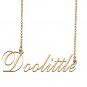 Custom Unique Charm Name Necklace Best Bridesmaid Jewelry Gifts for Her Doolittle