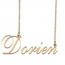Custom Unique Charm Name Necklace Best Bridesmaid Jewelry Gifts for Her Dorien