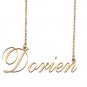 Custom Unique Charm Name Necklace Best Bridesmaid Jewelry Gifts for Her Dorien