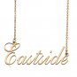 Custom Unique Charm Name Necklace Best Bridesmaid Jewelry Gifts for Her Eastside
