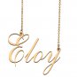 Custom Unique Charm Name Necklace Best Bridesmaid Jewelry Gifts for Her Eloy