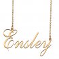 Custom Unique Charm Name Necklace Best Bridesmaid Jewelry Gifts for Her Ensley