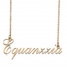 Custom Unique Charm Name Necklace Best Bridesmaid Jewelry Gifts for Her Equanzzia Custom Unique Charm Name Necklace Best Bridesmaid Jewelry Gifts for Her Equanzzia