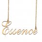 Custom Unique Charm Name Necklace Best Bridesmaid Jewelry Gifts for Her Essence