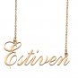 Custom Unique Charm Name Necklace Best Bridesmaid Jewelry Gifts for Her Estiven