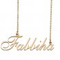 Custom Unique Charm Name Necklace Best Bridesmaid Jewelry Gifts for Her Fabbiha