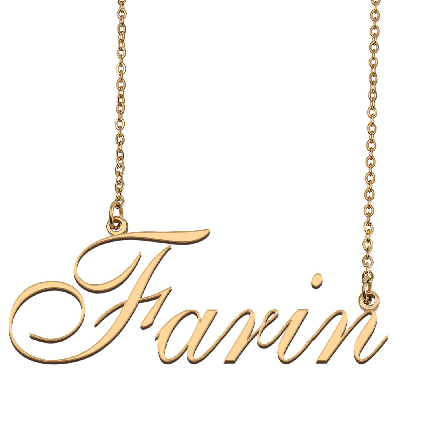 Custom Name Necklace Awesome Gift for My Best Friend Farin