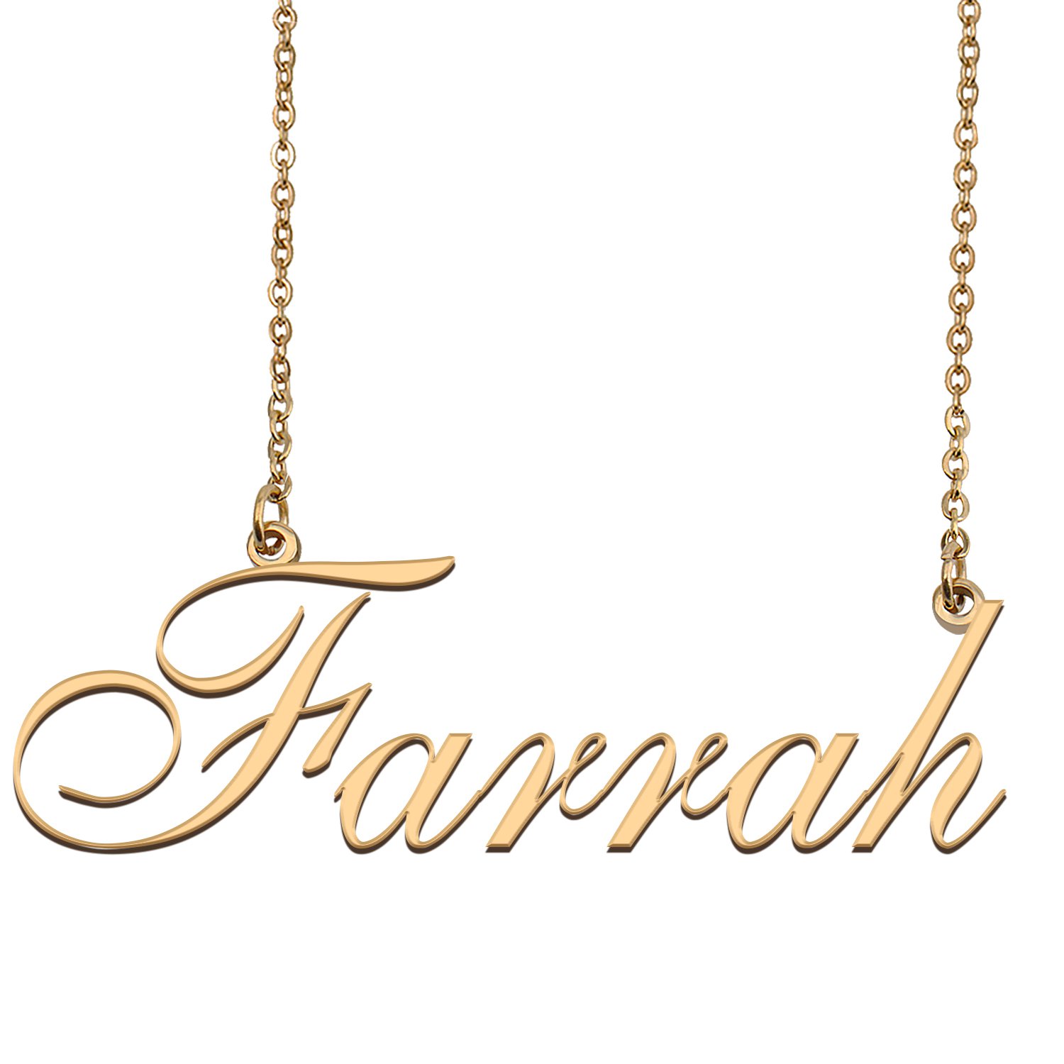 Custom Name Necklace Awesome Gift for My Best Friend Farrah