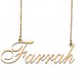 Custom Name Necklace Awesome Gift for My Best Friend Farrah