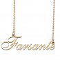 Custom Name Necklace Awesome Gift for My Best Friend Farsante