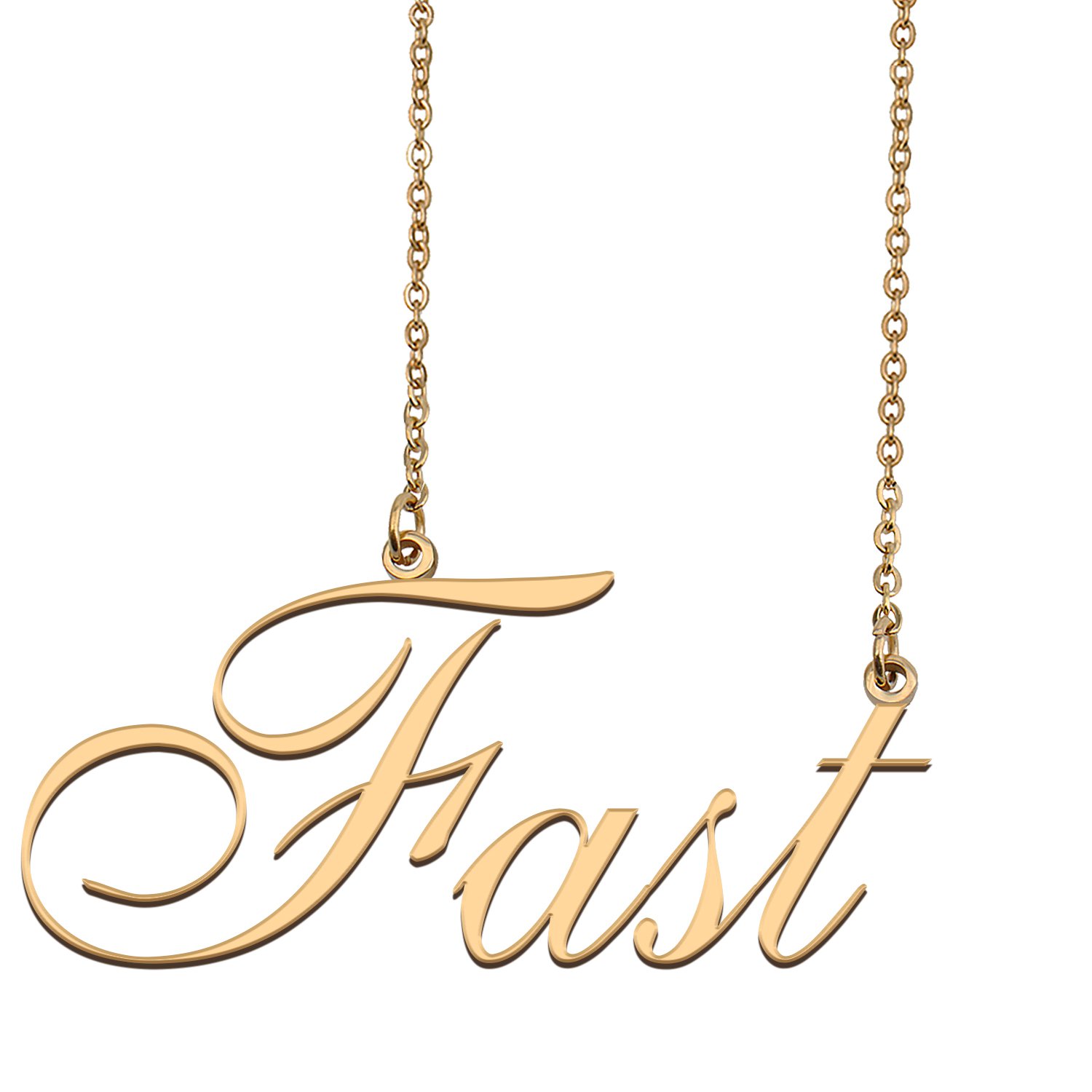 Custom Name Necklace Awesome Gift for My Best Friend Fast