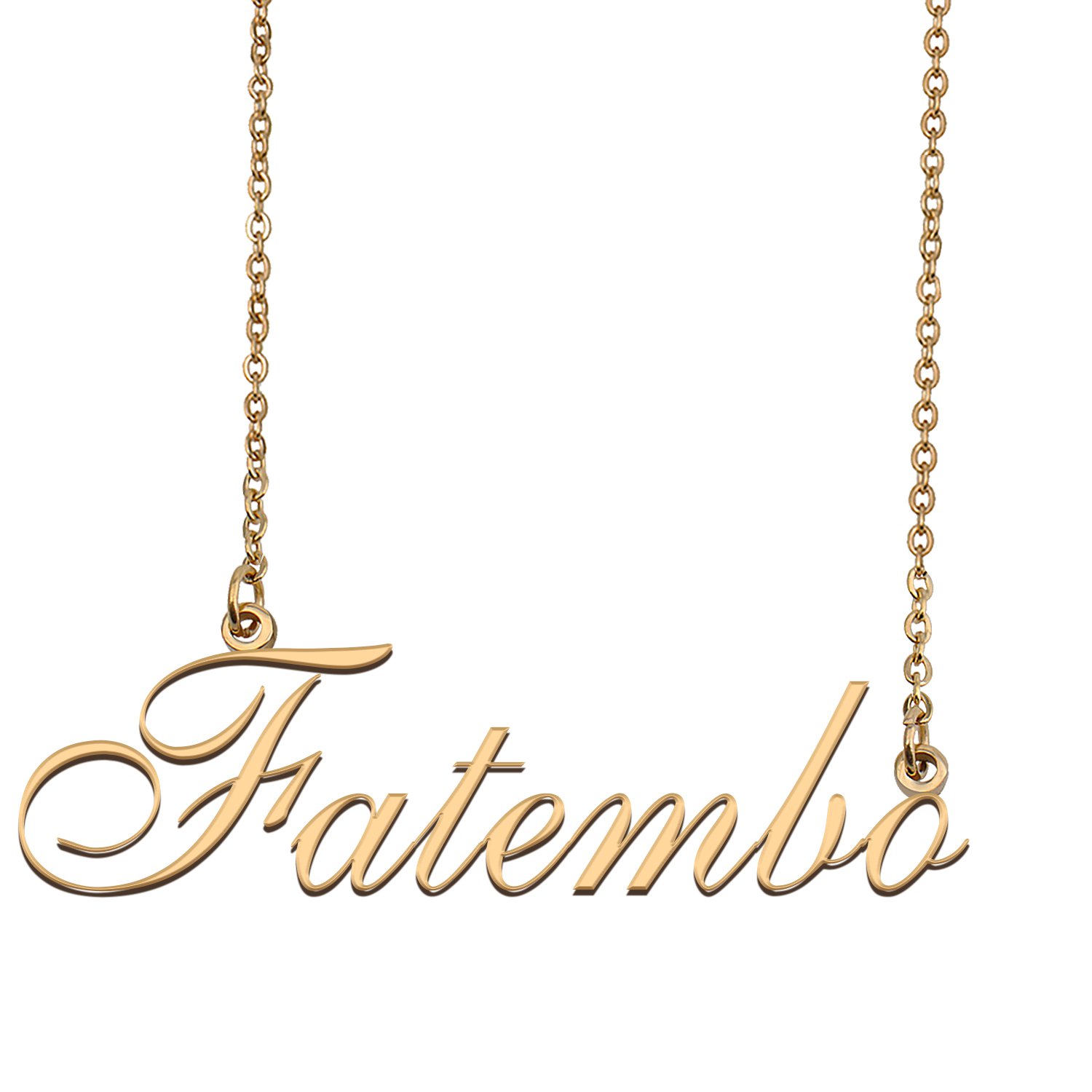 Custom Name Necklace Awesome Gift for My Best Friend Fatembo