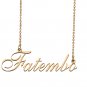 Custom Name Necklace Awesome Gift for My Best Friend Fatembo