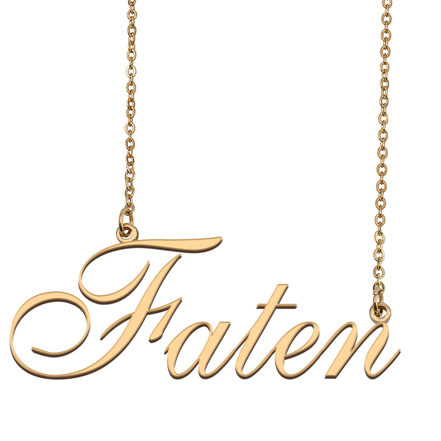Custom Name Necklace Awesome Gift for My Best Friend Faten