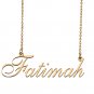 Custom Name Necklace Awesome Gift for My Best Friend Fatimah