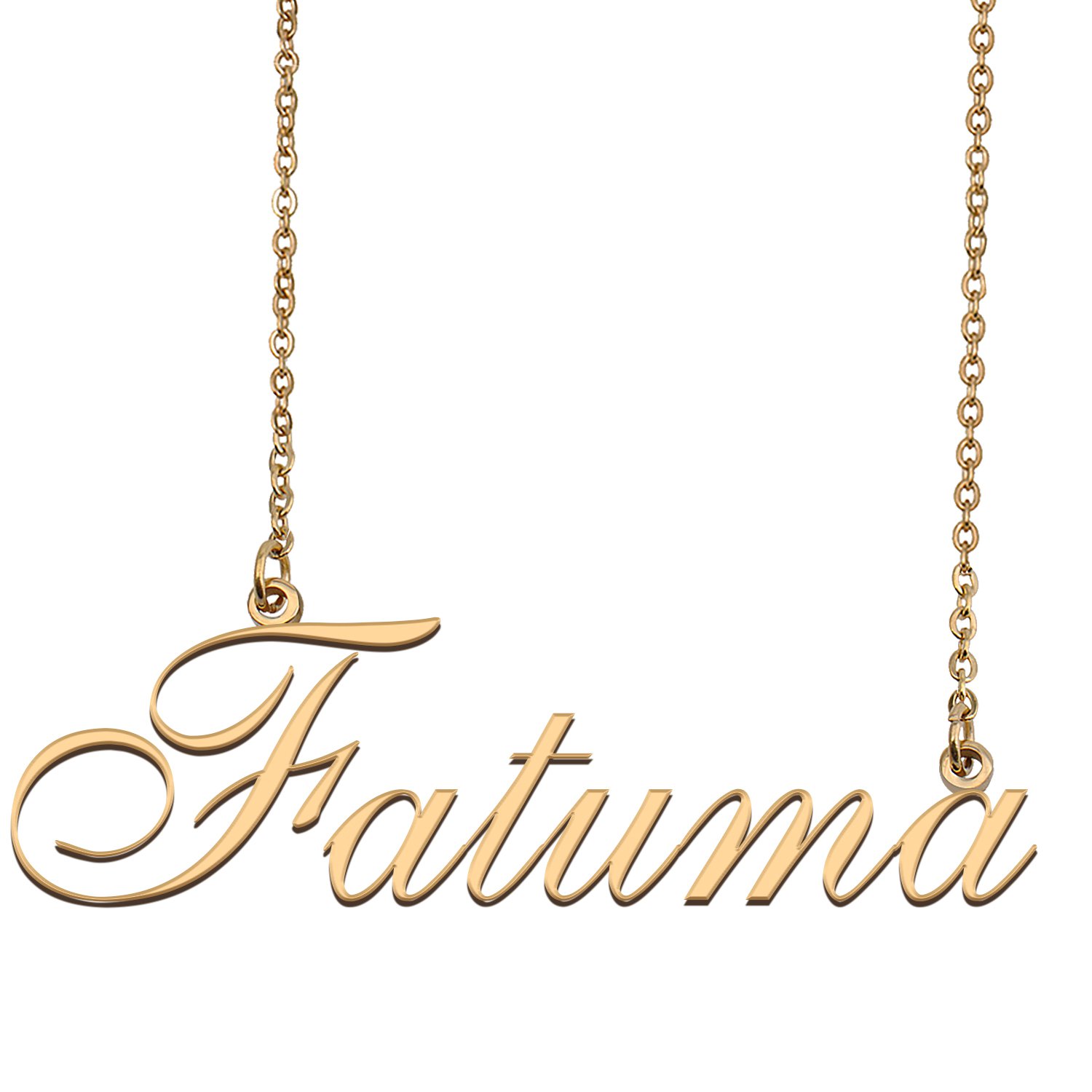 Custom Name Necklace Awesome Gift for My Best Friend Fatuma