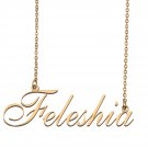 Custom Name Necklace Awesome Gift for My Best Friend Feleshia