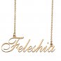 Custom Name Necklace Awesome Gift for My Best Friend Feleshia