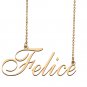 Custom Name Necklace Awesome Gift for My Best Friend Felice
