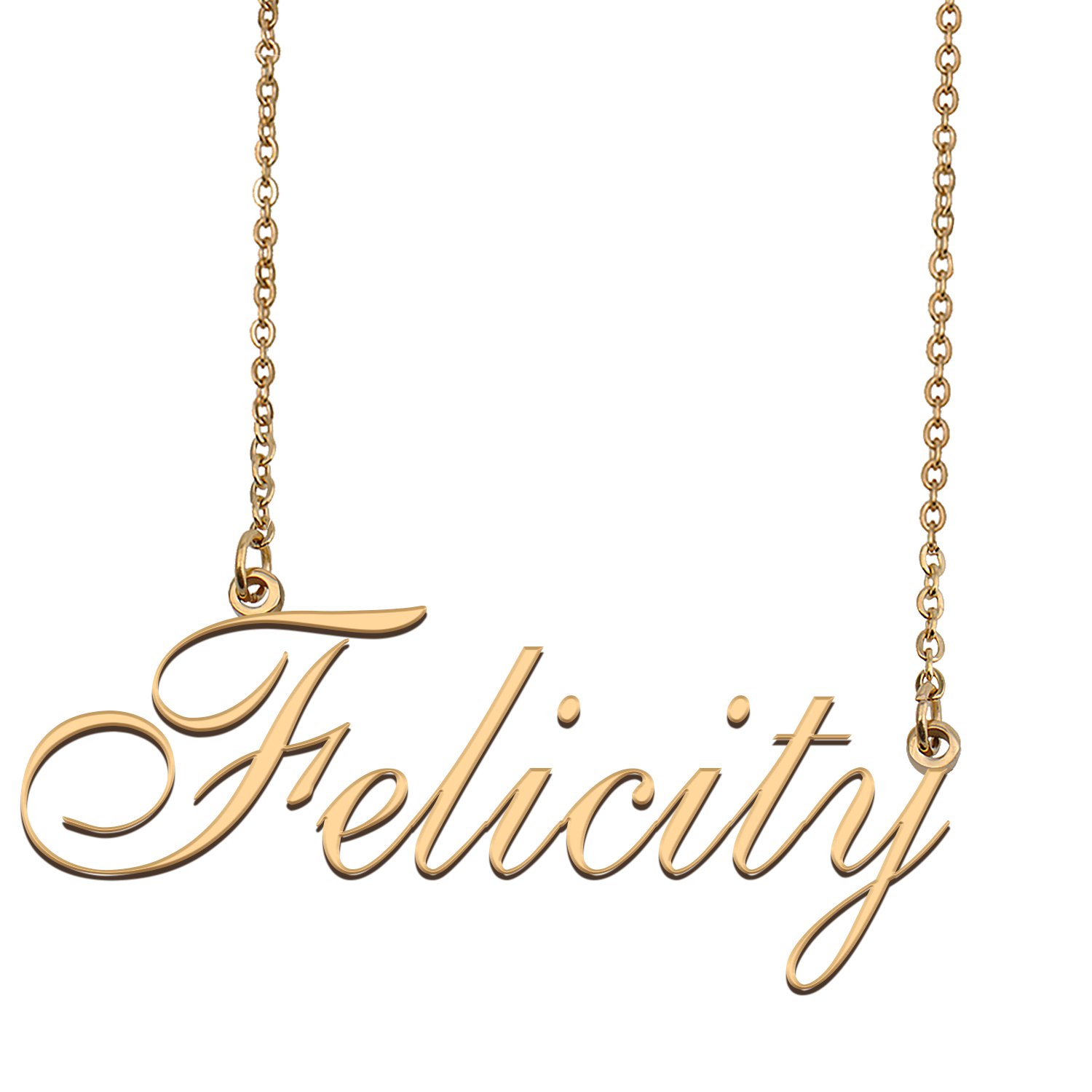 Custom Name Necklace Awesome Gift for My Best Friend Felicity
