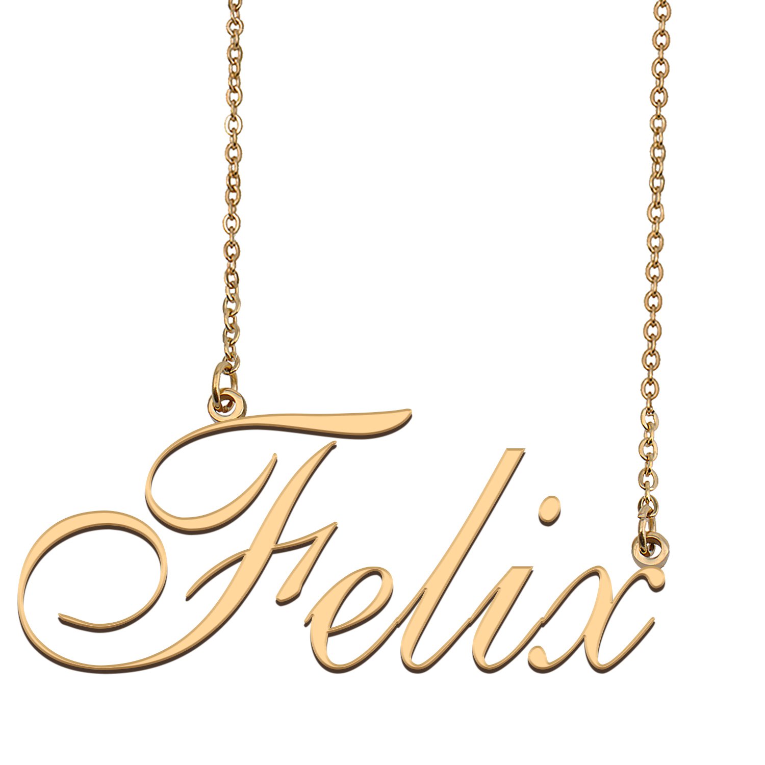 Custom Name Necklace Awesome Gift for My Best Friend Felix