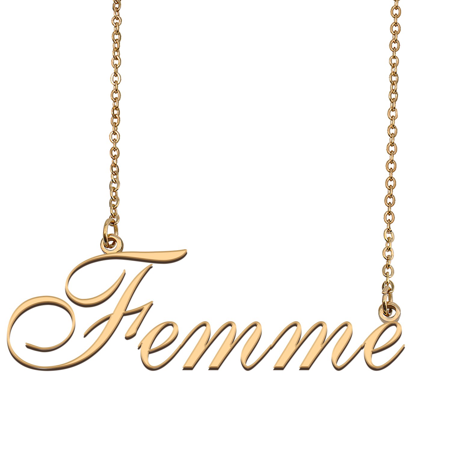 Custom Name Necklace Awesome Gift for My Best Friend Femme