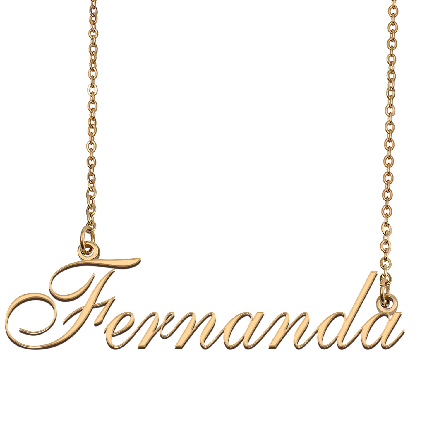 Custom Name Necklace Awesome Gift for My Best Friend Fernanda