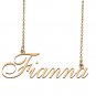Custom Name Necklace Awesome Gift for My Best Friend Fianna