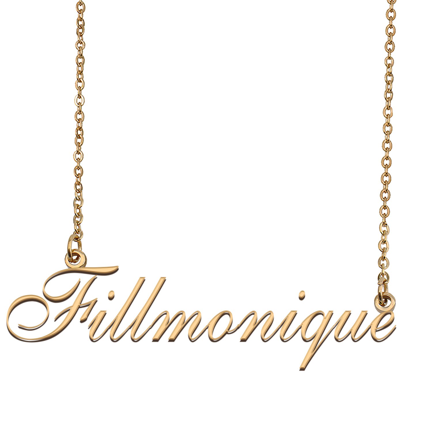 Custom Name Necklace Awesome Gift for My Best Friend Fillmonique