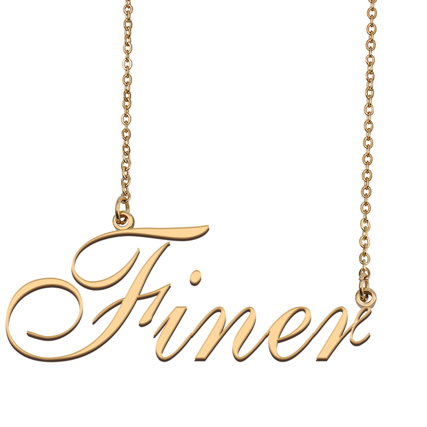 Custom Name Necklace Awesome Gift for My Best Friend Finer