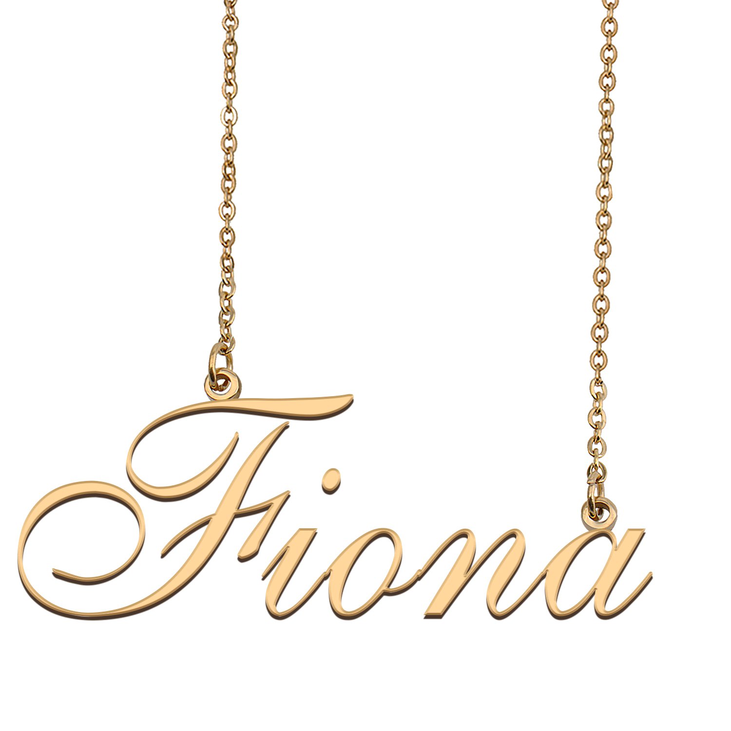 Custom Name Necklace Awesome Gift for My Best Friend Fiona