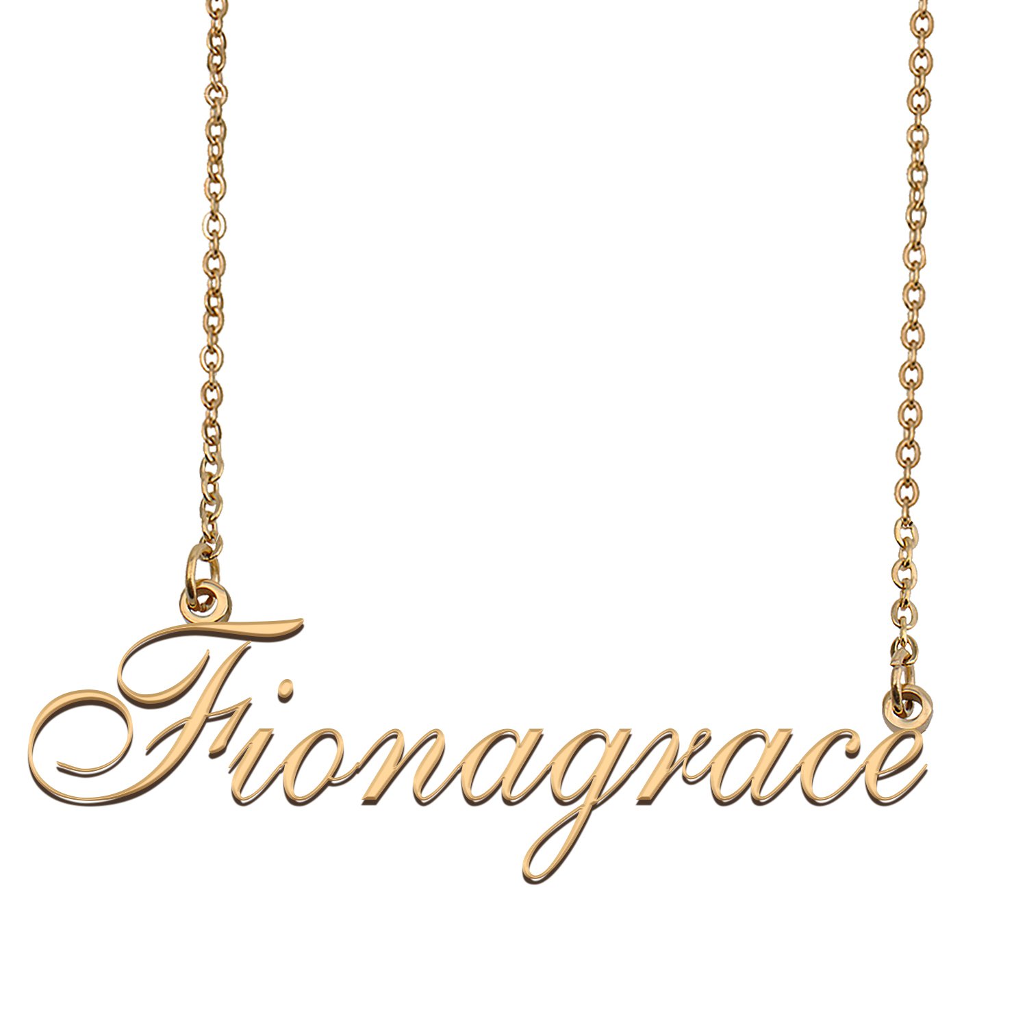 Custom Name Necklace Awesome Gift for My Best Friend Fionagrace
