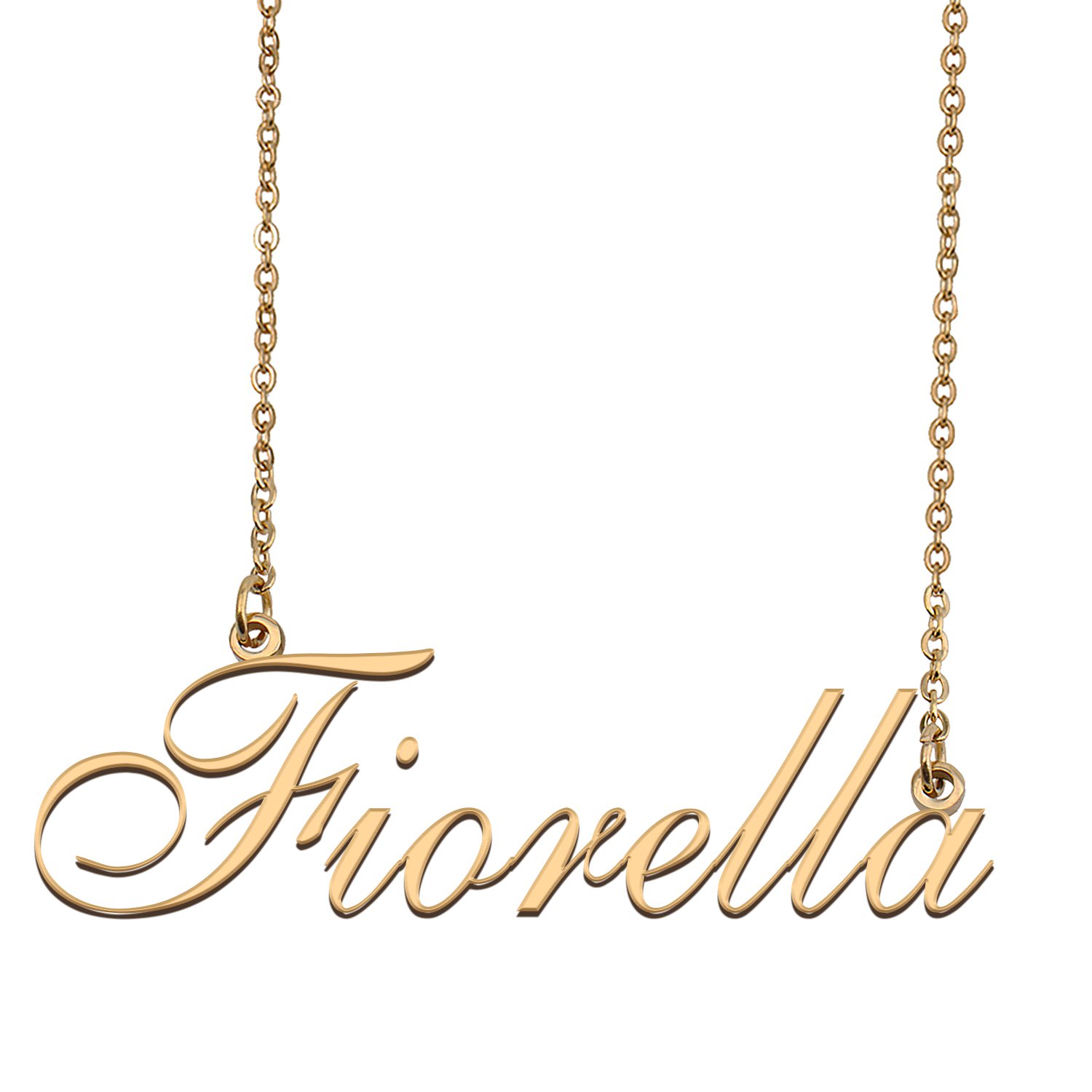 Custom Name Necklace Awesome Gift for My Best Friend Fiorella