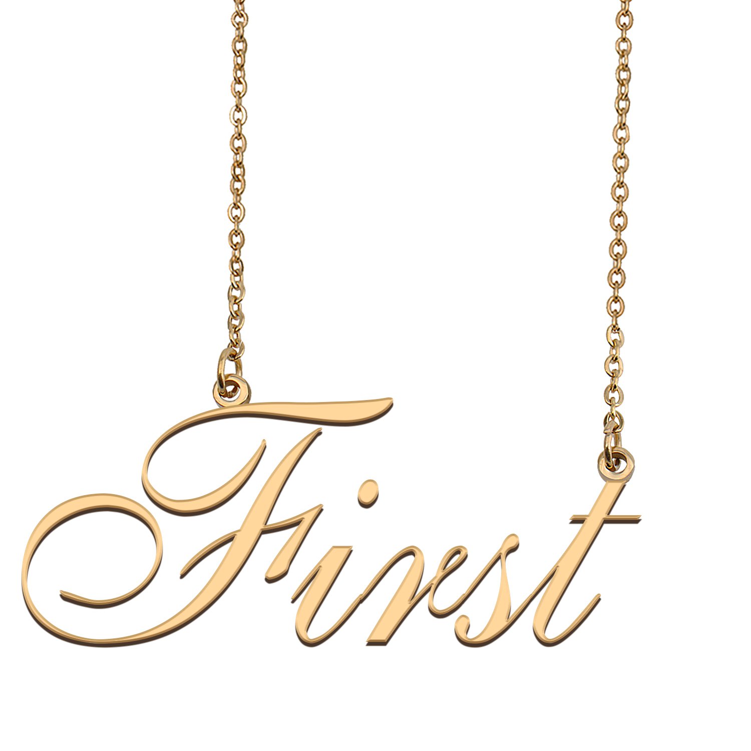 Custom Name Necklace Awesome Gift for My Best Friend First