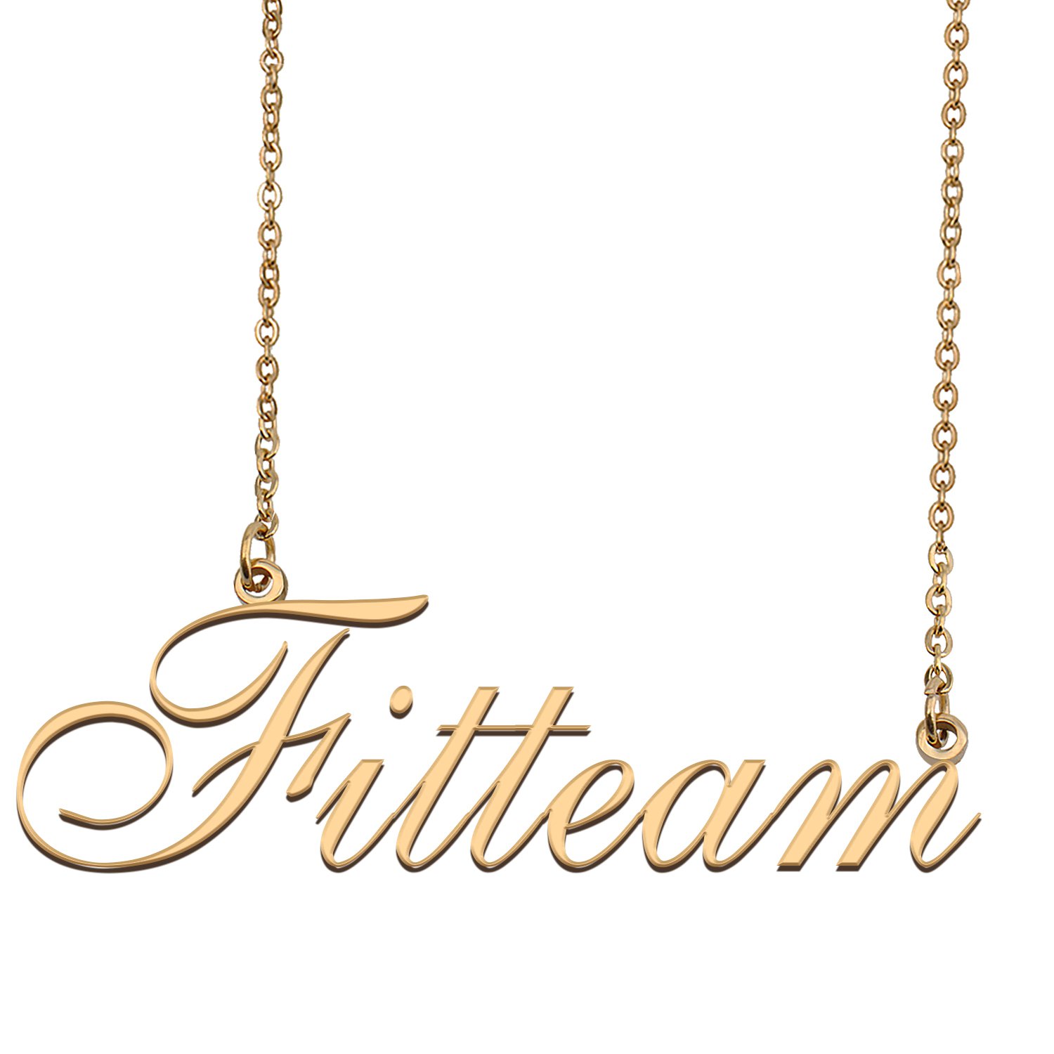 Custom Name Necklace Awesome Gift for My Best Friend Fitteam
