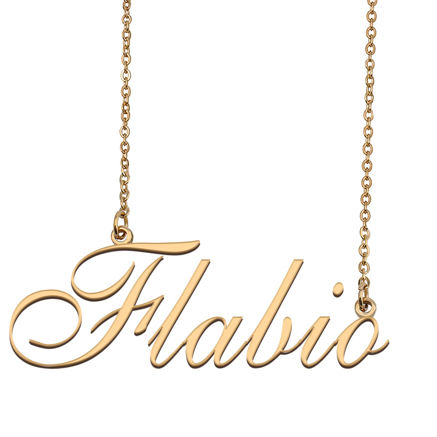 Custom Name Necklace Awesome Gift for My Best Friend Flabio