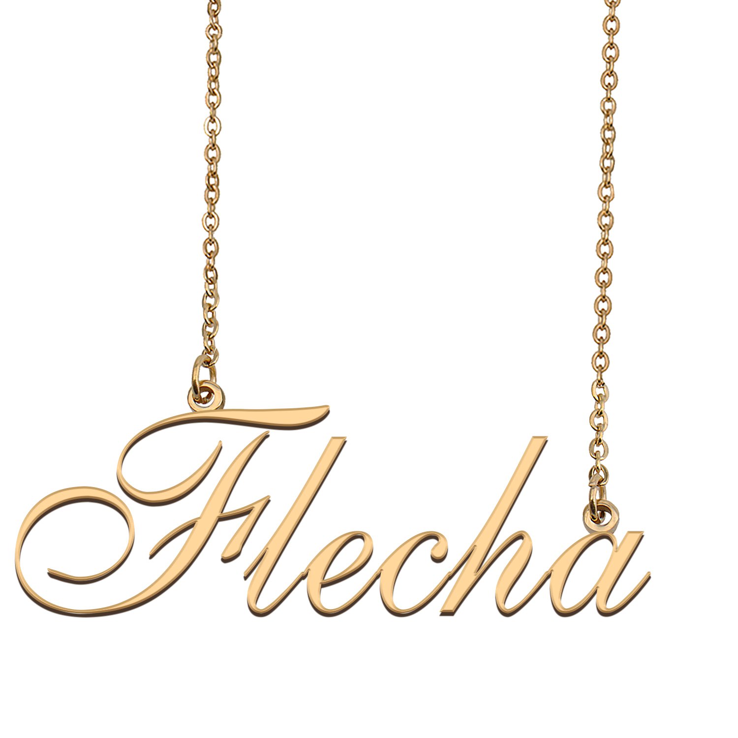 Custom Name Necklace Awesome Gift for My Best Friend Flecha