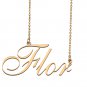 Custom Name Necklace Awesome Gift for My Best Friend Flor