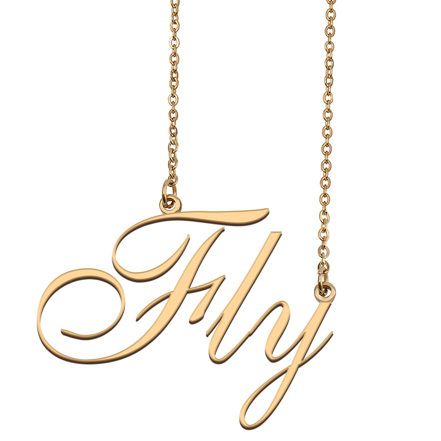 Custom Name Necklace Awesome Gift for My Best Friend Fly