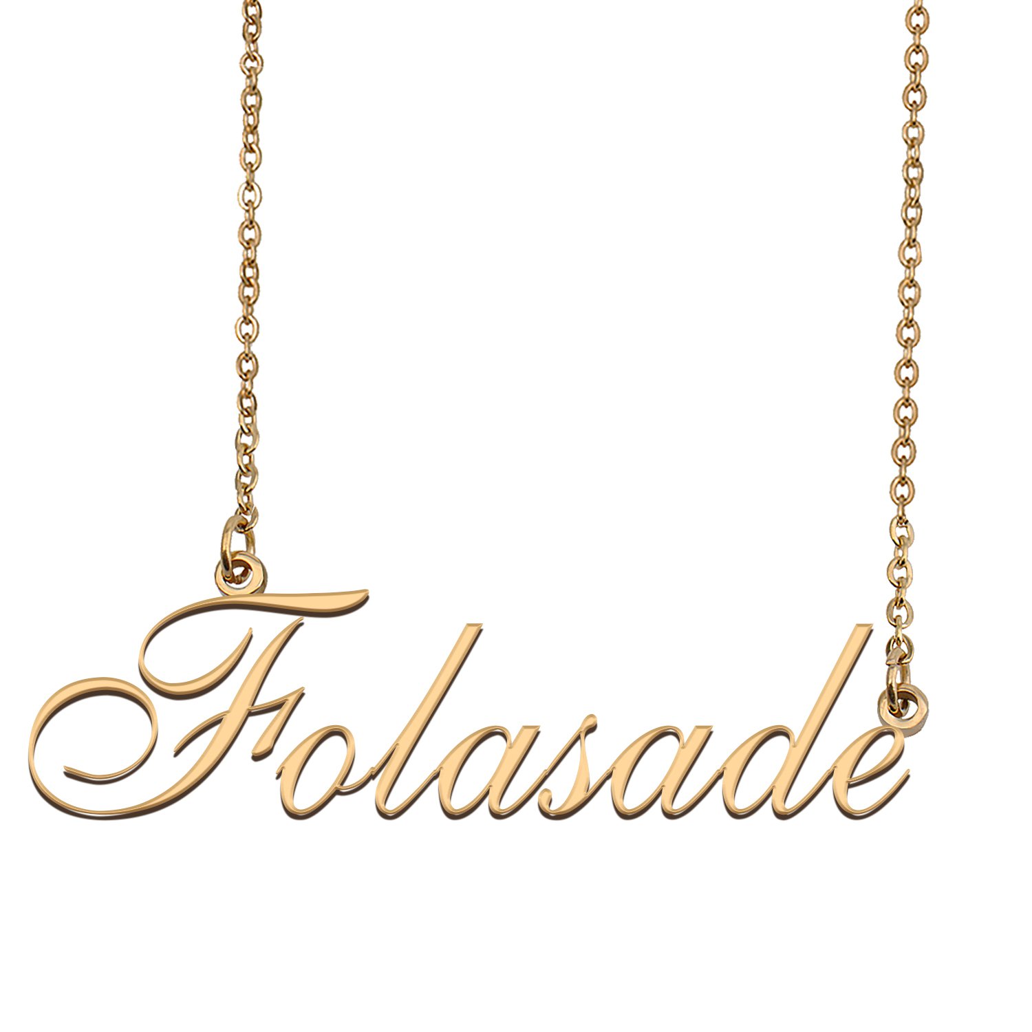 Custom Name Necklace Awesome Gift for My Best Friend Folasade