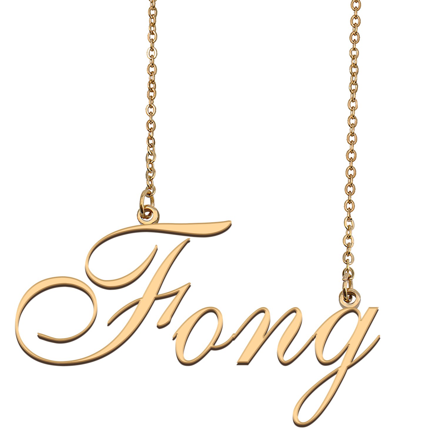 Custom Name Necklace Awesome Gift for My Best Friend Fong