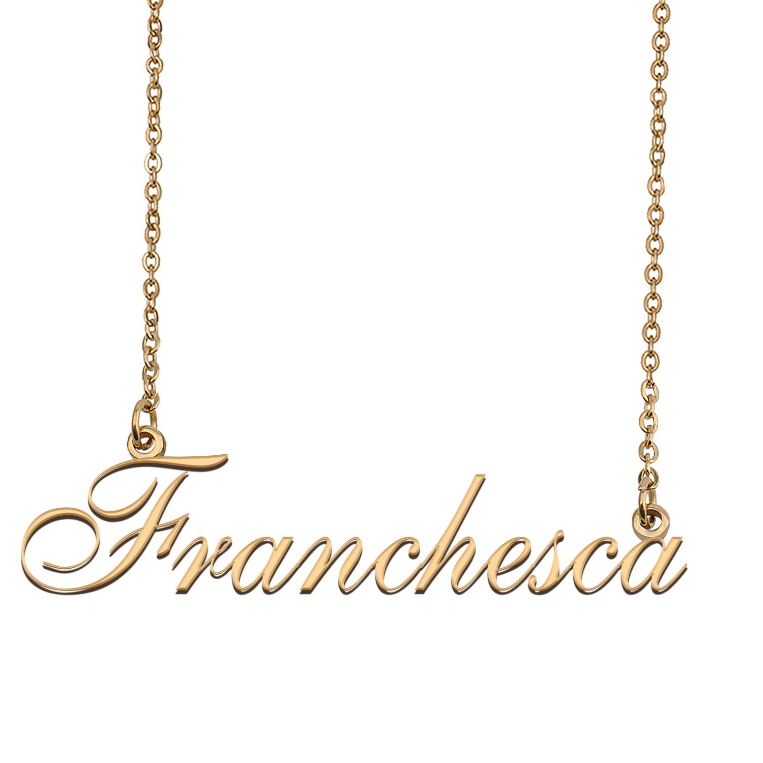 Custom Name Necklace Awesome Gift for My Best Friend Franchesca