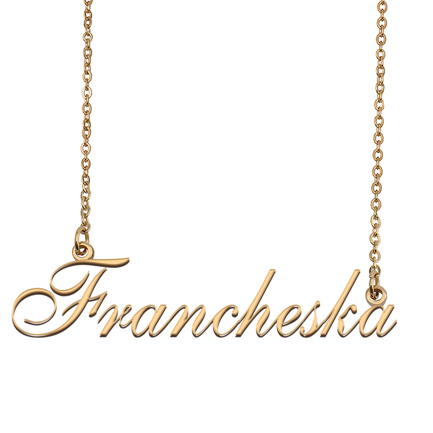 Custom Name Necklace Awesome Gift for My Best Friend Francheska